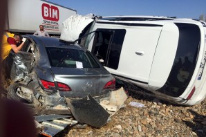 Şiran'da trafik kazası: 1 ölü, 3 yaralı
