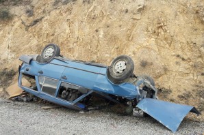 Kürtün’de kaza: 2 yaralı
