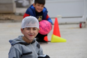 Depremzede çocuklar depremin etkilerini sporla atıyorlar