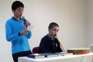 İmam Hatip ortaokulunda Kur’an-ı Kerim ve Ezan okuma yarışması düzenlendi