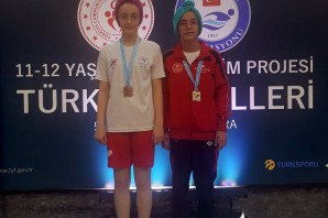 Yüzücülerimiz Türkiye şampiyonasından madalya ile döndü