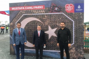 Mustafa Canlı Hatıra Parkı açıldı