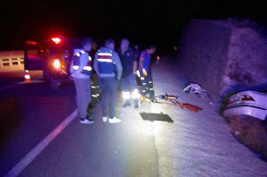 Gümüşhane’de trafik kazası: 1 ölü, 2 yaralı