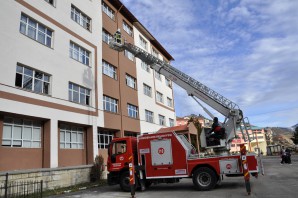 Gümüşhane Belediye 110 yangına müdahale etti