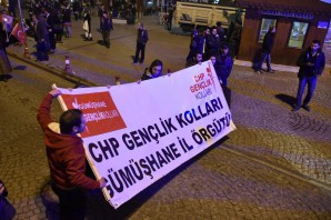 CHP’den Gümüşhane’de ‘Cumhuriyet, vatan ve hürriyet’ yürüyüşü
