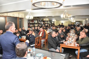 Milletvekili Köse’nin köylülerinden Başkan Çimen’e büyük teveccüh ve destek