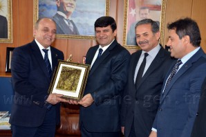 HİS Federasyonu Başkanı Erdal Zorba Vali Yusuf Mayda'yı Ziyaret Etti