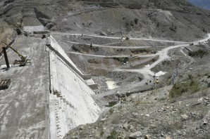 Bahçecik Barajı'nın gövde yüksekliği yüzde 75'e ulaştı
