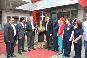 Vali Yavuz’dan Tıp Bayramı Ziyaretleri