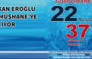 Bakan Eroğlu, 14 müjdeyle Gümüşhane’ye geliyor