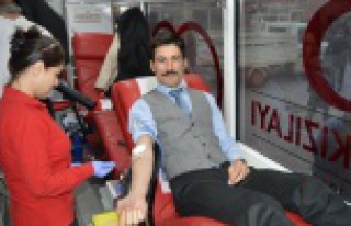 Torul’da kan bağışı