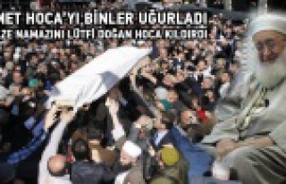 Ahmet Yaşar Hocaefendi son yolculuğuna uğurlandı