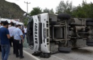 Gümüşhane’de trafik kazası: 19 yaralı