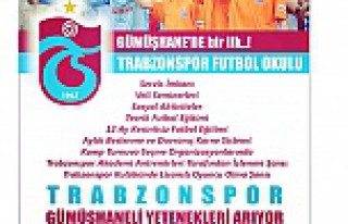 Trabzonspor Gümüşhane’ye futbol okulu açıyor