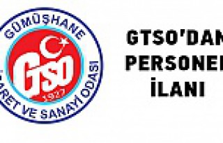 GTSO’ uzman personel arıyor