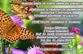 Gümüşhane kelebekleri Trabzon’da konuşulacak