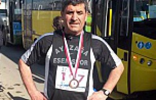 Kaya Trabzon Yarı Maratonunda koştu
