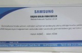Samsung Gümüşhane açılıyor