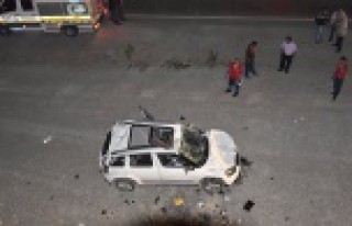 Gümüşhane’de otomobil duvardan düştü: 1 ölü