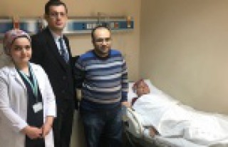 Gümüşhane Devlet Hastanesi yine bir ilke imza attı
