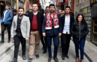 CHP Gençlik Kolları Genel Başkanı Emre Yılmaz...