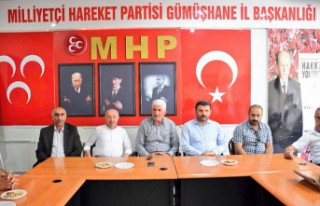 AK Parti heyetinden MHP’ye ziyaret