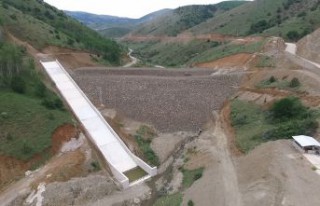 Kelkit Özlüce Barajı 4 bin 560 dekar araziyi sulayacak