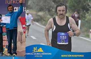 Rekortmen Tozlu, Gelibolu Maratonunda birinci oldu