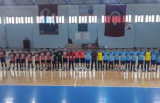 Okullararası genç erkekler Futsal müsabakaları...