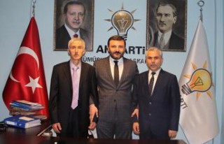 AK Parti’nin Kelkit ve Kürtün ilçe başkanları...