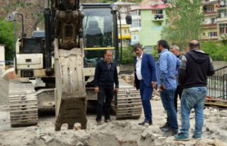 Torul’da altyapı yenileniyor