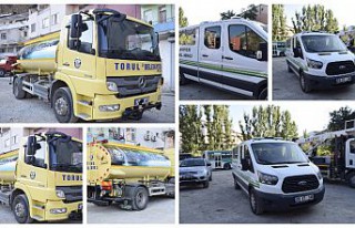 Torul Belediyesi’ne iki yeni araç