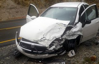 Zigana dağında trafik kazası: 3 yaralı