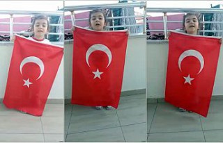 3 yaşında İstiklal Marşını ezberledi
