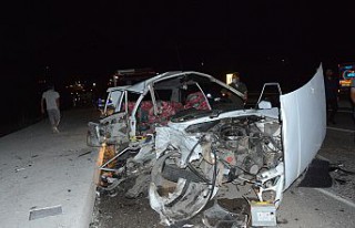 Gümüşhane’de 2 ayrı kazada 9 kişi yaralandı