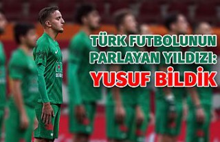 Futbolun parlayan yıldızı: Yusuf Bildik