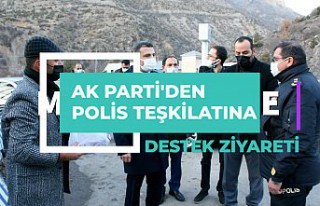 AK Parti’den polis teşkilatına destek ziyareti