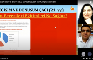 GÜ’de ‘Dijital Çağda Dijital Yaşam’ semineri...