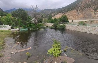 Baraj suları yükselince mezarlık 2. kez sular altında...