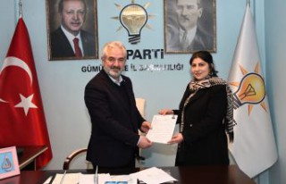 Kartal, AK Parti’nin ilk kadın aday adayı oldu