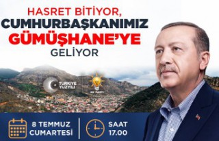 Cumhurbaşkanı Erdoğan teşekkür ziyaretine geliyor