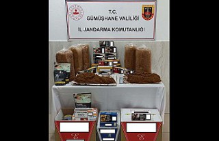 Jandarma’dan kaçak sigara operasyonu