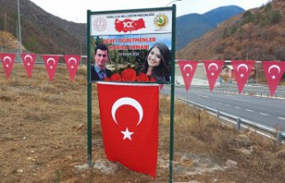 Torul’da Şehit Öğretmenler Eğitim Ormanı oluşturuldu