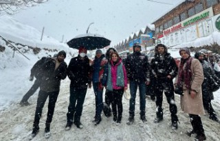 İzciler Ayder Kış Festivali’ne katıldı