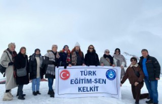 Kelkit Türk Eğitim Sen Ailesi Ergan Dağı'nda...