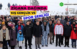 Zigana Dağında Kış Gençlik ve Spor Şenliği...