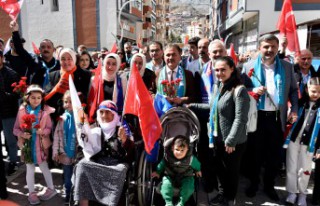 AK Parti'den Büyük Gümüşhane yürüyüşü