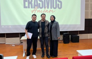 GÜ’lü öğrenciler Erasmus tecrübelerini paylaştı