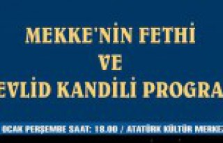 AK Parti Fetih ve Kandil Programı düzenleyecek