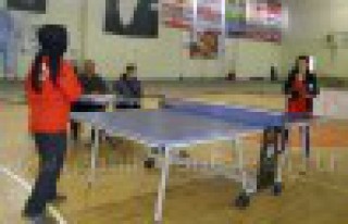 Okullar Arası Masa Tenisi Müsabakaları Yapıldı